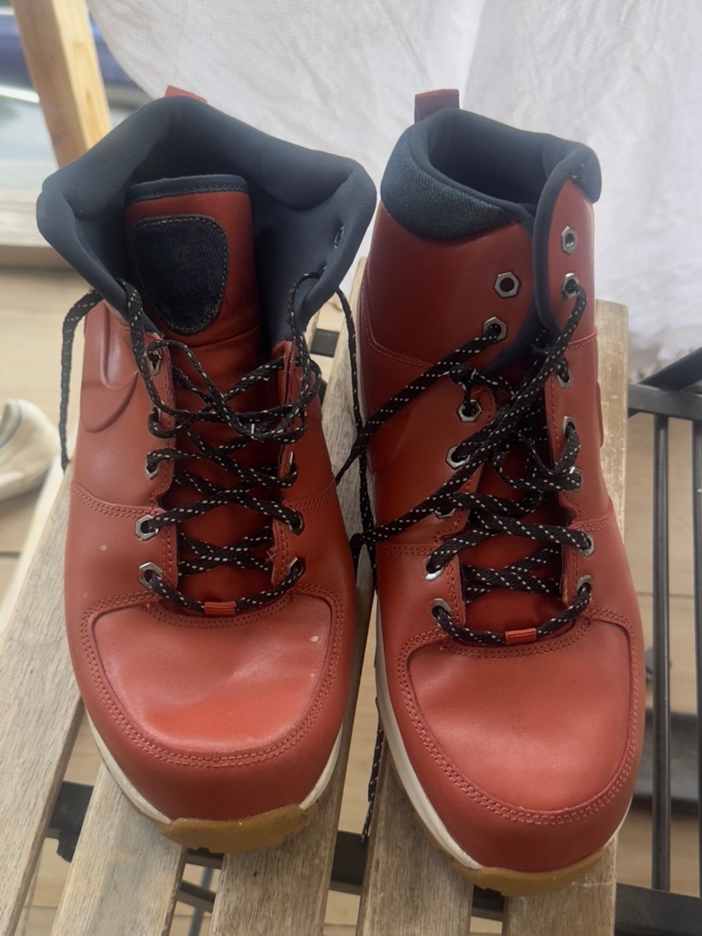 Nike Men's Manoa Leather Boots 12 us